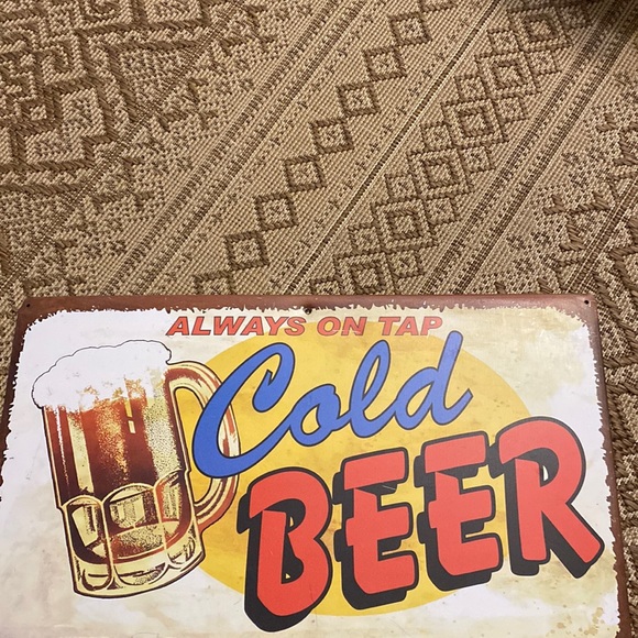 Man Cave Retro Sign Plaque Home/Bar/Pub/Cafe - Picture 1 of 8